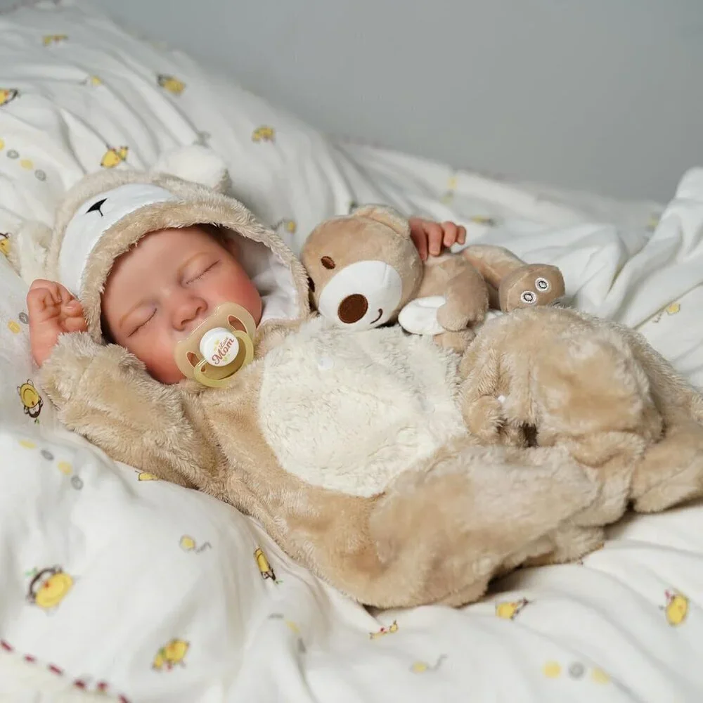 🆕20Inch Realistic Full Body Soft Vinyl Reborn Baby Boy With Toy Accessories